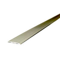 AVProfil AV Burkolatváltó profil Matt pezsgőszínű lapos bordás 40 mm 2700 mm öntapadós szintkülönbség ragasztható titán