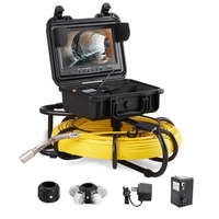 VEVOR Csőkamera 91,5 m ⌀23mm 720p 229mm LCD kijelző, 16 GB SD-kártya csatorna kamera