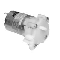 AVPumps Fogaskerék szivattyú 12V 1,4A 60 l/h pici vízszivattyú vízpumpa 4 mm bilincses