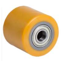 AVLift Ø 85x80 mm villagörgő raklapemelő raklapmozgató uretán Tengely: 17 mm Linde 0009933902 Still 4411624, 0172656