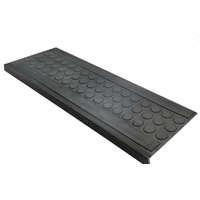 AVRubber Csúszásgátló gumilap lépcsőre 25x75 cm pöttyös lépcsőfok gumiburkolat