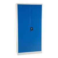 AVWH Acél iratszekrény. Swed-Cab acél irattartó szekrény 4 db tároló polccal 50 kg/polc teherbírás 1800 x 900 x 400 mm
