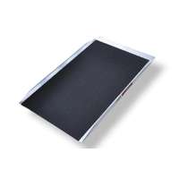 AVRamps 122 cm extra csúszásmentes felületű akadálymentes mobil rámpa, felhajtó tolókocsi kerekesszék részére, nem összecsukható, 272 kg teherbírás