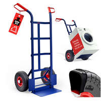 AVLift Molnárkocsi, kézikocsi 200 kg teherbírás, kék váz. A rakodó felület mérete 35x18 cm