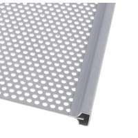 Metalproduct Lemez fogadó profil lemez befogó keret 20x20 mm 1,7 mm vastag lemezig kezeletlen acél 3000 mm