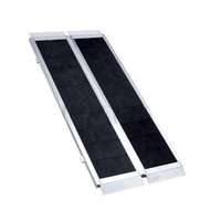 AVRamps 122 cm kerekesszék felhajtó mobil rámpa mozgássérült tolókocsi rámpa csak hosszában összecsukható összehajtható 270 kg grip csúszásgátló