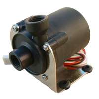 AVPumps 12V 14W 600 l/h Szivattyú, vízpumpa változtatható fordulatszám Típus: SC600 1/4" belső menet 65 °C