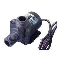 AVPumps 24V 25W 600 l/h ZC-T40 keringető szivattyú, pumpa IP68-vízmentes 1/2" szolár rendszerhez is 65 °C kenőszivattyú keringető hűtőszivattyú