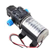 AVPumps Permetezőgép szivattyú 12V 80W 10 bar 360 l/h nagynyomású nagyteljesítményű DC membrán pumpa 360 liter/óra keringető hűtőszivattyú