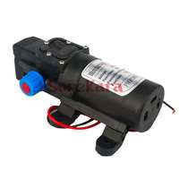 AVPumps Permetezőgép szivattyú 24V 60W 8 bar 300 l/h önfelszívós membrán pumpa 8 mm szorítós csatlakozó permetező kenő hűtőszivattyú