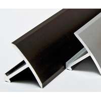 AVProfil AV T profil burkolatváltó bronz barna 16x2700 utólag beépíthető eloxált alumínium profil