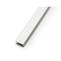 Metalproduct Lemez szegő U profil 30x8 mm perforált lemez keret 5 mm vastag lemezhez rozsdamentes acél 2500 mm szál saválló inox