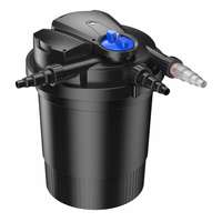 AVPumps Víztisztító berendezés, tó szűrő 10.000 l/h, UVC fertőtlenítő lámpával, valamint aktív szűrős technológiával