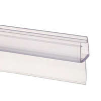 AVSeal Zuhanykabin üvegajtó vízvető kádparaván szigetelés 2x50 cm hosszú "B" 10 mm üvegajtóra élvédő 100 cm