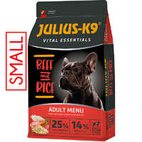 JULIUS-K9 JULIUS-K9 Dog Adult Vital Essentials Small Beef&Rice 3kg