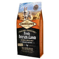 Carnilove Carnilove Fresh Adult Dog Small Ostrich & Lamb Excellent Digestion, Strucc és Bárány Hússal 6kg