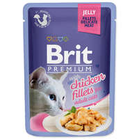 BRIT BRIT PREMIUM CAT TASAK DELICATE FILLETS IN JELLY WITH CHICKEN 85G (293-111240)