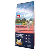 ONTARIO ONTARIO DOG LARGE WEIGHT CONTROL TURKEY AND POTATOES AND HERBS (12KG)
