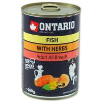 ONTARIO ONTARIO KONZERV DOG MINI MULTI FISH AND SALMON OIL 400G (214-2022)