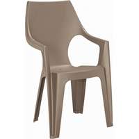KETER Keter Dante highback műanyag szék , cappuccino