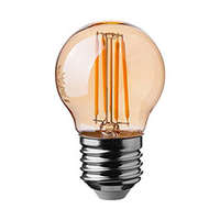 V-TAC V-TAC E27 LED izzó Vintage filament (4W/300°) Kisgömb - extra meleg fehér