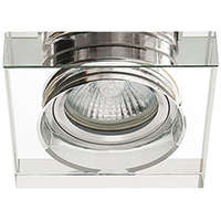 Kanlux Kanlux Üveges - tükrös dekor lámpatest: Morta CT-DSL50-SR ezüst-vastag