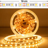 LED szalag beltéri 5050-60 (12 Volt) DEKOR! - meleg fehér