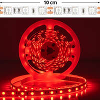 LED szalag beltéri 5050-60 (12 Volt) DEKOR! - piros