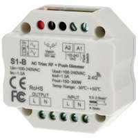 SkyDance LED SkyDance LED Triac dimmer fényerőszabályzó vezérlő (100-240V - 1A/csatorna) 1 csatornás S1-B