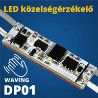 ANRO LED ANRO LED Beépíthető LED vezérlő (DP01) közelségérzékelős kapcsoló és dimmer (60W)