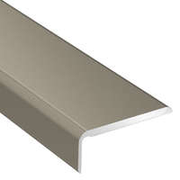 Arbiton Arbiton CS25-A3 Alumínium záró padlóprofil és élvédő, öntapadós (200 cm/2.5 cm) - Titánium szín