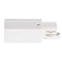 Kanlux Kanlux TEAR N Sínes LED lámpa rendszer (3F) - bal oldali tápcsatlakozó elem (fehér) 5 év garanciával