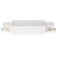 Kanlux Kanlux TEAR N Sínes LED lámpa rendszer (3F) - Egyenes csatlakozóelem (fehér) 5 év garanciával