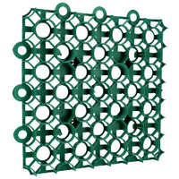  Műanyag gyeprács kör mintával (50x50 cm) zöld