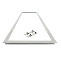 LED panel süllyesztő keret: gipszkarton síkjába szereléshez (120 x 30 x 1.9cm) - fehér