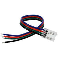 ANRO LED ANRO LED GTLED forrasztásmentes betáp csatlakozó RGB COB LED szalag bekötéséhez (10 mm - 4 eres) 14 cm vezetékkel