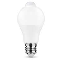 MODEE MODEE E27 LED lámpa (8.8W/270°) Körte, A60 - természetes fehér - mozgásérzékelővel