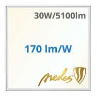 Nedes Nedes LED panel (595 x 595 mm) 30W - természetes fehér, 170+lm/W, backlite panel