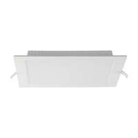 LED panel (négyzet alakú) 6W - természetes fehér, műanyag, Backlit panel