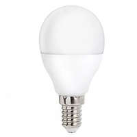 SpectrumLED SpectrumLED E14 LED lámpa (8W/160°) kisgömb - meleg fehér