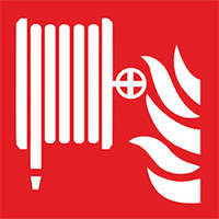 Tűzcsap jelző tábla, utánvilágító