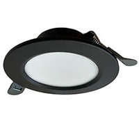 Nedes Nedes Süllyeszthető LED panel, fekete (100 mm - kör) 7.5W - természetes fehér LDL321B
