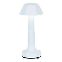  Asztali lámpa beépített LED fényforrással, érintős vezérléssel, tölthető (1W) fehér, változtatható színhőmérséklet