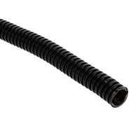  Lépésálló, flexibilis PVC gégecső (25 mm) fekete - 75 m