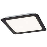 Rábalux Rábalux Shaun mennyezeti LED lámpa négyzet alakú (12W/1035lm) természetes fehér, fekete, süllyeszthető / falon kívüli