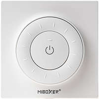 MiLight MiLight K3-W Fali távirányító panel változtatható színhőmérsékletű (CCT) LED vezérlőhöz - elemes, fehér