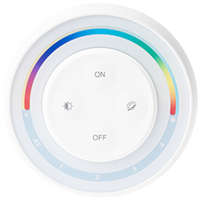 MiLight MiLight S2W+ Group Control csoport (4 zóna) fali távirányító panel (RGB+CCT Fali FullColor LED szalaghoz) - elemes, fehér