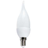  E14 LED lámpa (3.7W/180°) Gyertya láng - meleg fehér