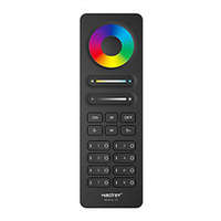 MiLight MiLight C8 Group Control csoport (8 zóna) távirányító FullColor (RGB+CCT) LED szalaghoz, fekete