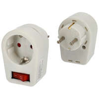 EMOS EMOS Fali elosztó kapcsolóval 1-es (1 földelt) fehér